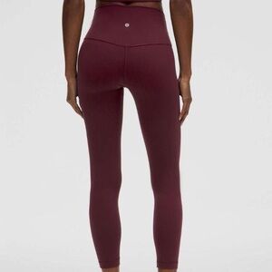 Lululemon Garnet Align leggings 25”